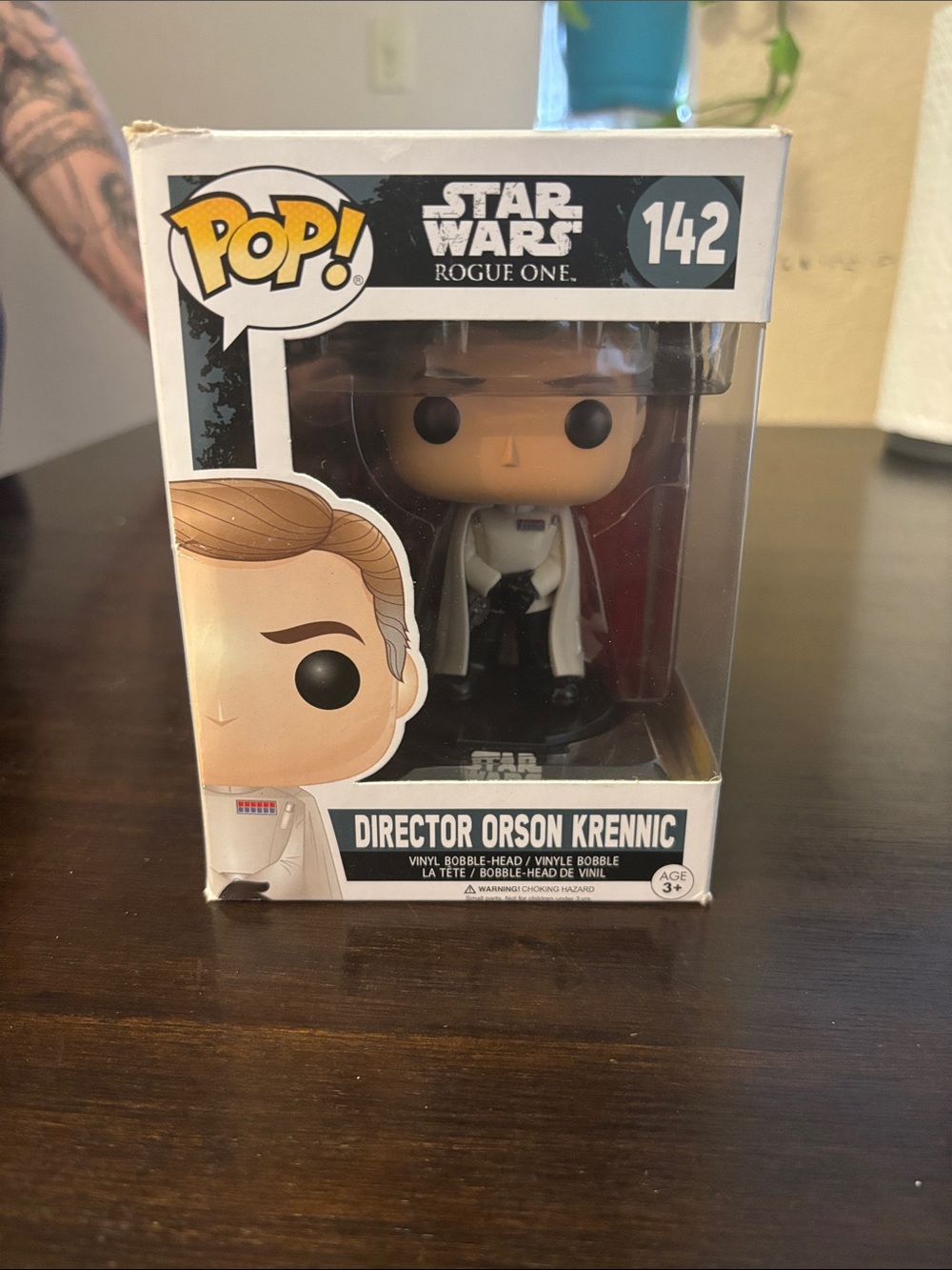 Funko Pop! Star Wars Director Orson Krennic - White, Black